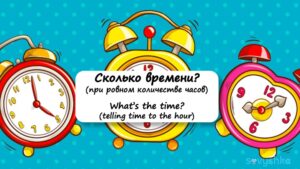 Telling time to the hour